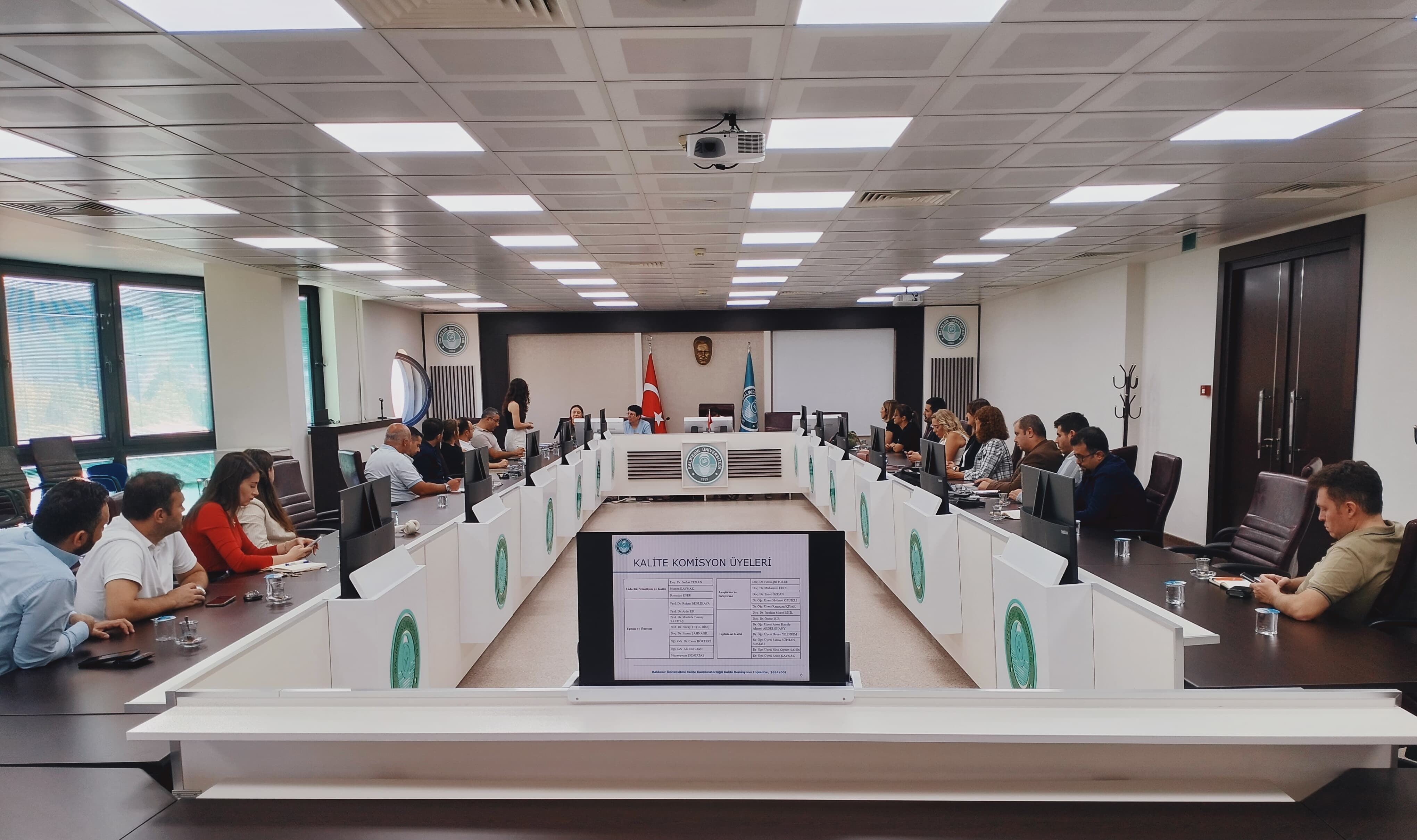BAUN Kalite Komisyonu 2024-2025 Akademik Yılı İlk Toplantısını Gerçekleştirdi