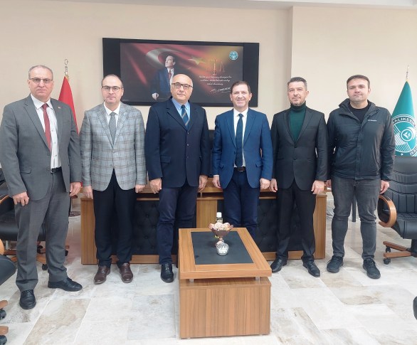Tıp Fakültesinden Dekan V. Prof. Dr. Mustafa Yasan'a Hayırlı Olsun Ziyareti