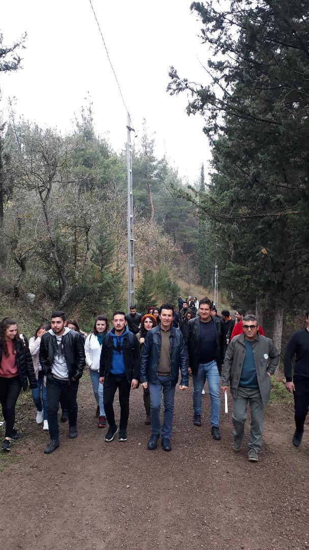 DEĞİRMENBOĞAZI TABİAT PARKINA TEKNİK EĞİTİM GEZİSİ DÜZENLENDİ