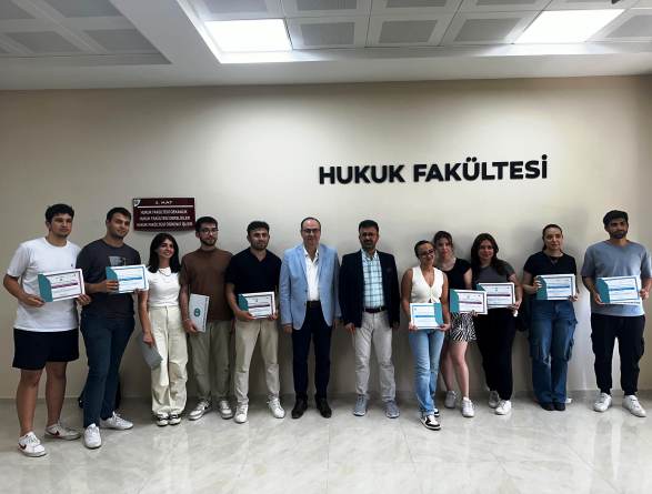 Uluslararası Sempozyumlardaki Katkılarından Dolayı Öğrencilerimize Teşekkür Belgeleri