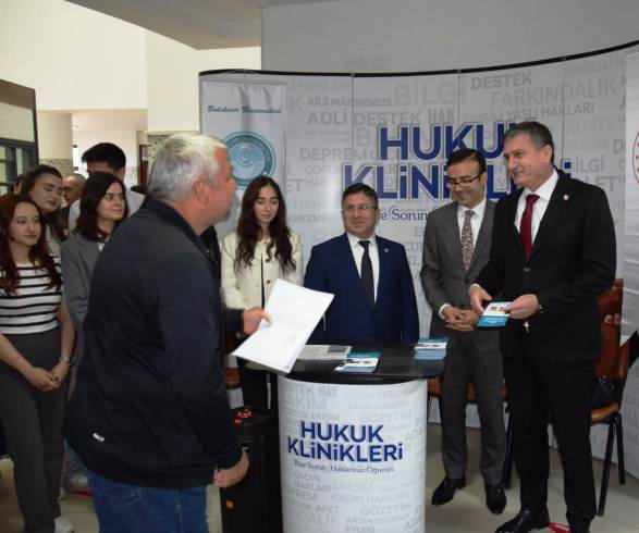The ‘Legal Clinics’ Project is Being Implemented in Cooperation Between the Ministry of Justice and Balıkesir University.