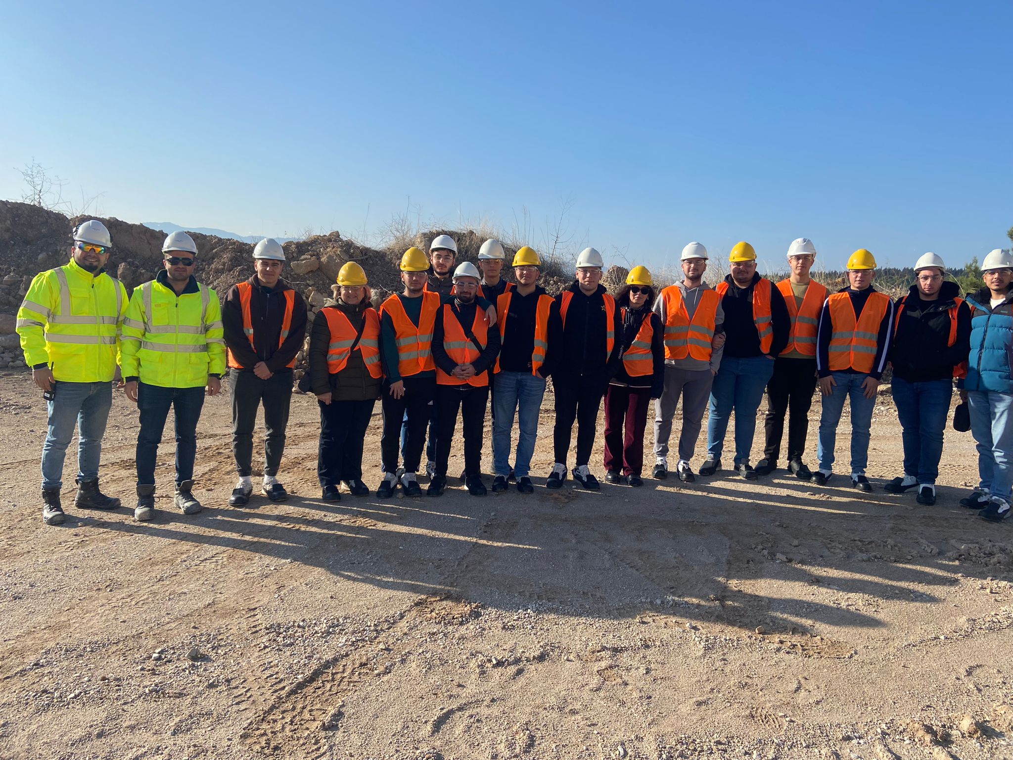 Madencilik Teknolojisi 2.sınıf öğrencilerinin Teknik Gezisi