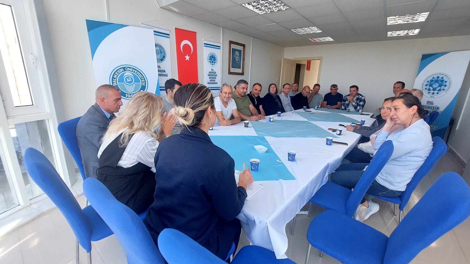 Akademik Kurul ve İdari Personellerle Toplantı