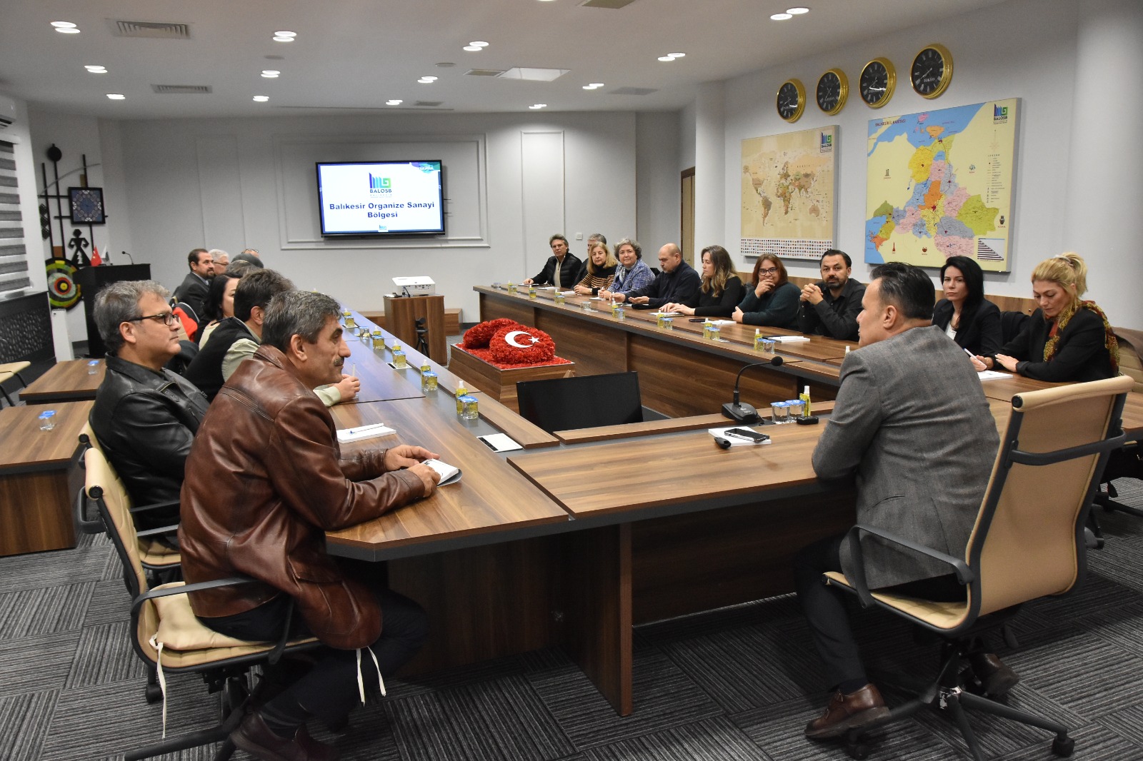 Balıkesir Organize Sanayi Bölge Müdürlüğü'ne Ziyaret Gerçekleştirildi.