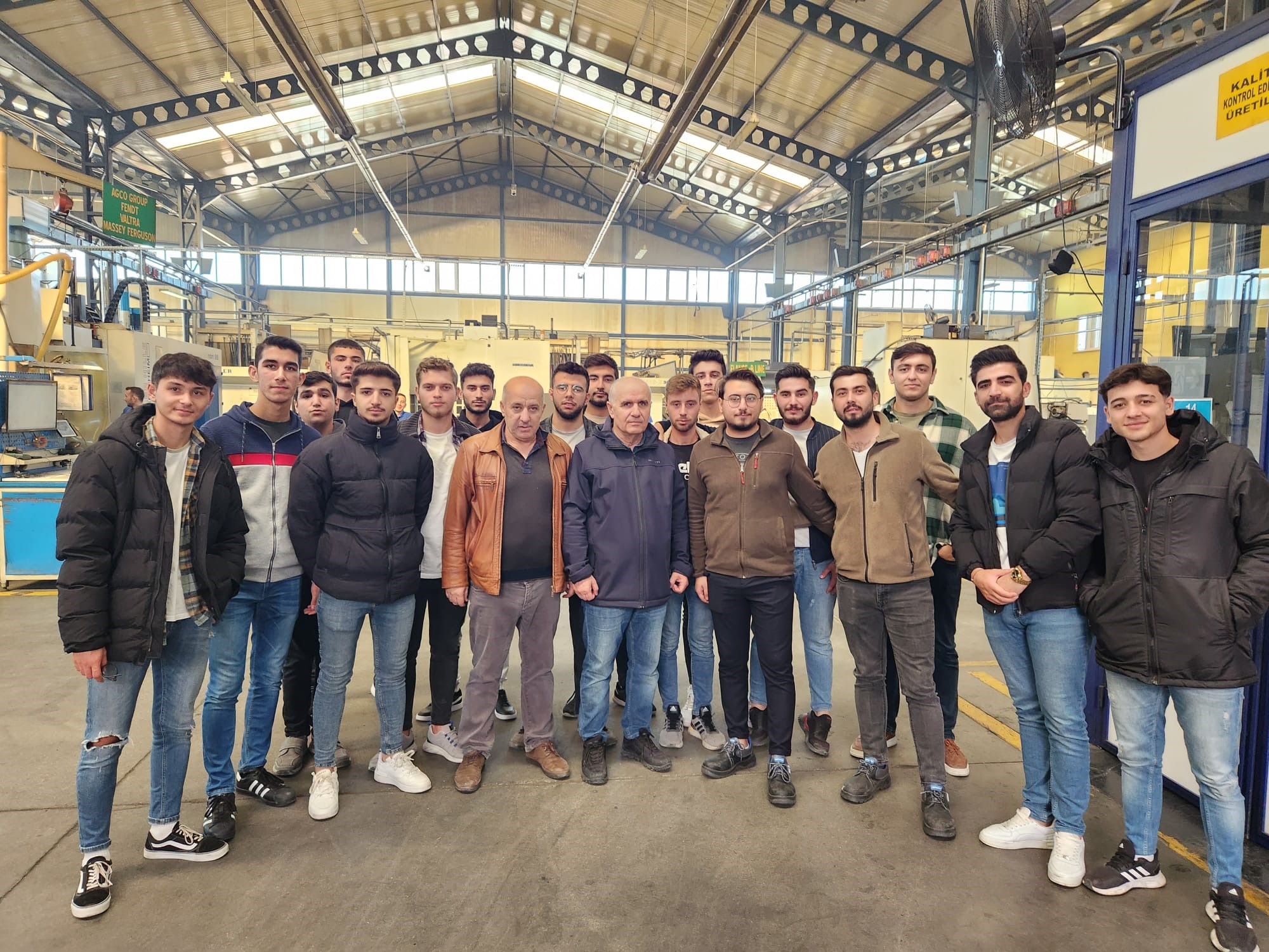 A technical visit was organized to Ferçelik, Afacan Makas and Anar Metal. 1