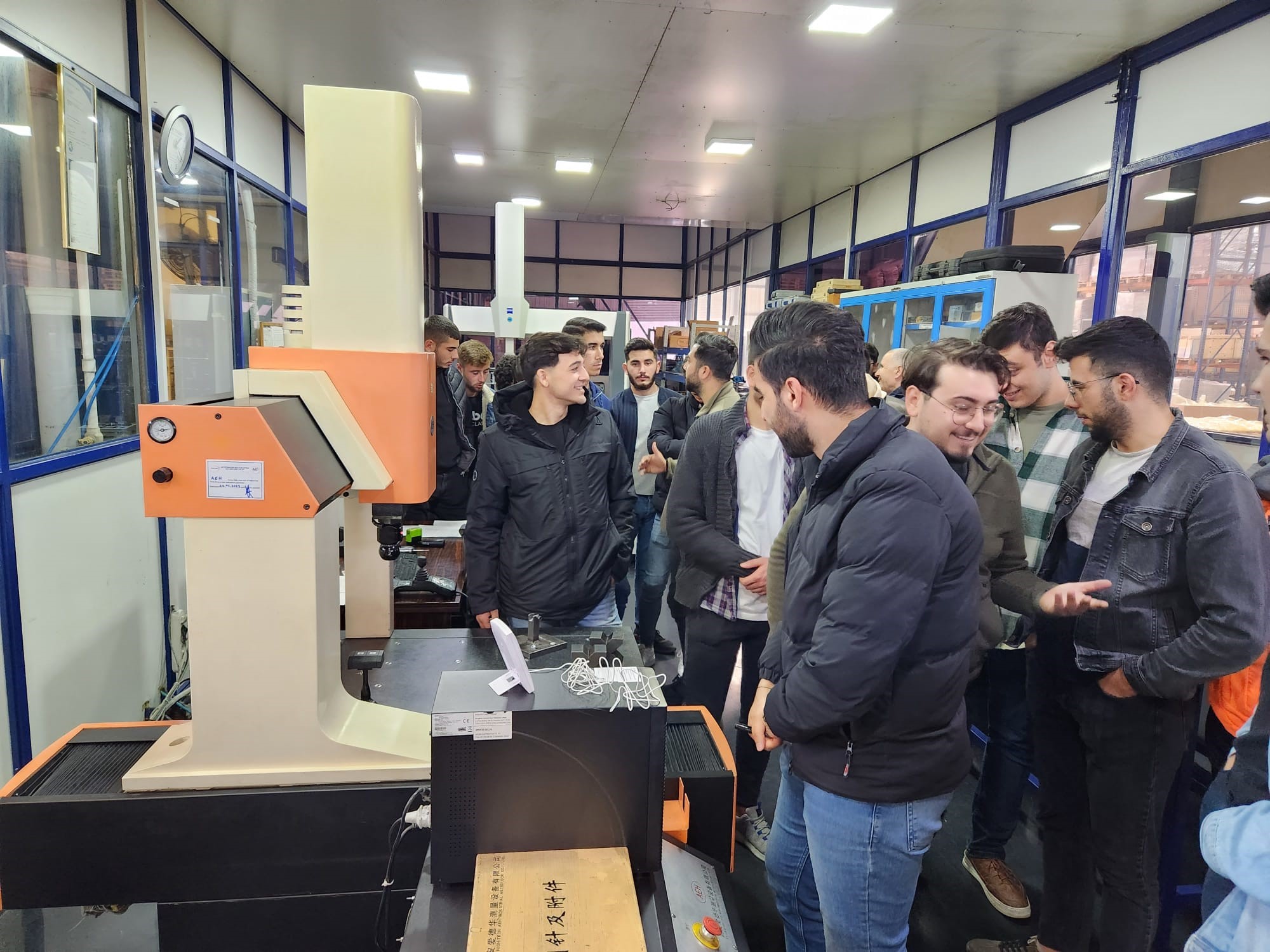 A technical visit was organized to Ferçelik, Afacan Makas and Anar Metal. 2