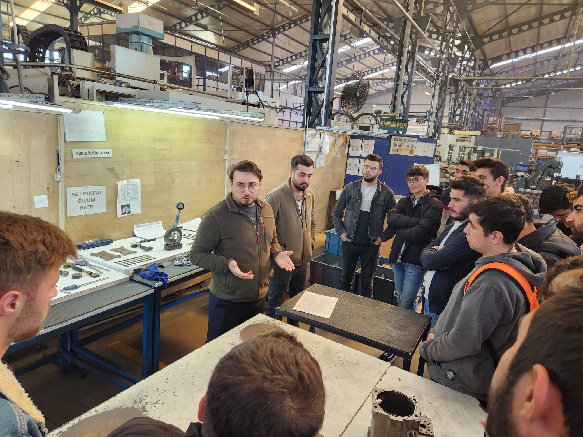 A technical visit was organized to Ferçelik, Afacan Makas and Anar Metal. 3