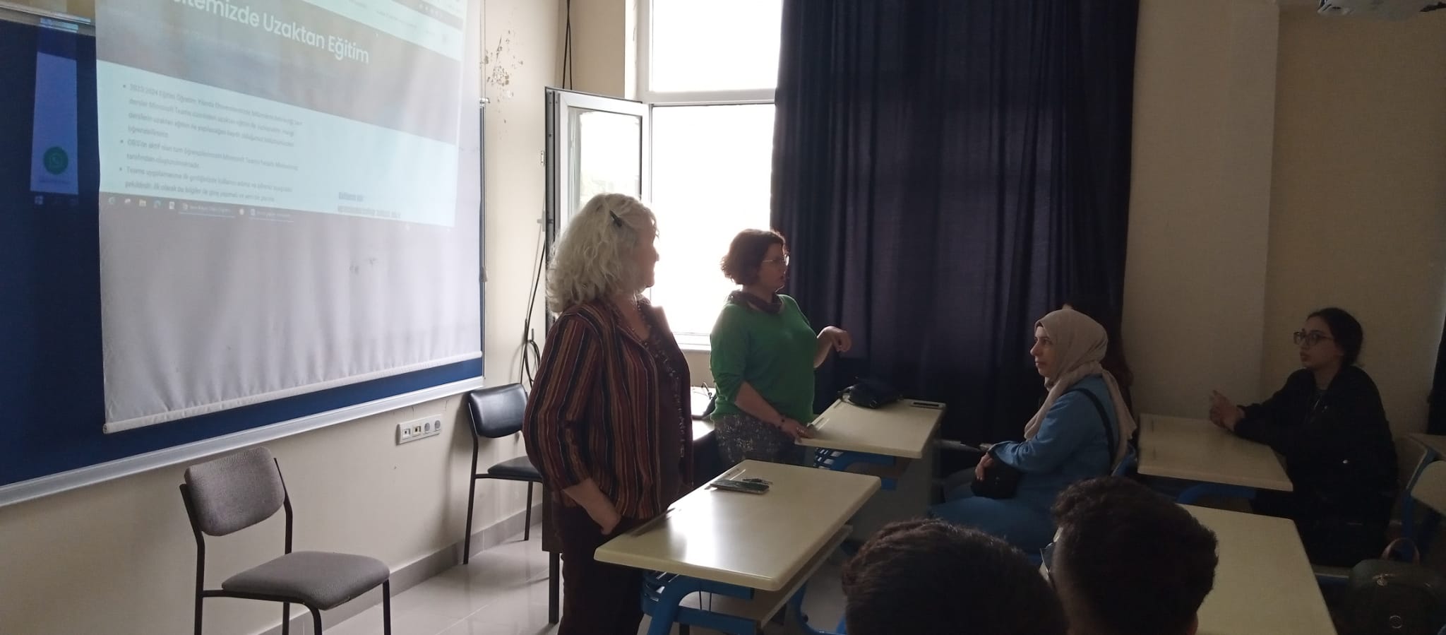 TEKSTİL, GİYİM ,AYAKKABI VE DERİ, BÖLÜMÜ NDE  ÖĞRENCİLERE ORYANTASYON EĞİTİMİ VERİLDİ. 2