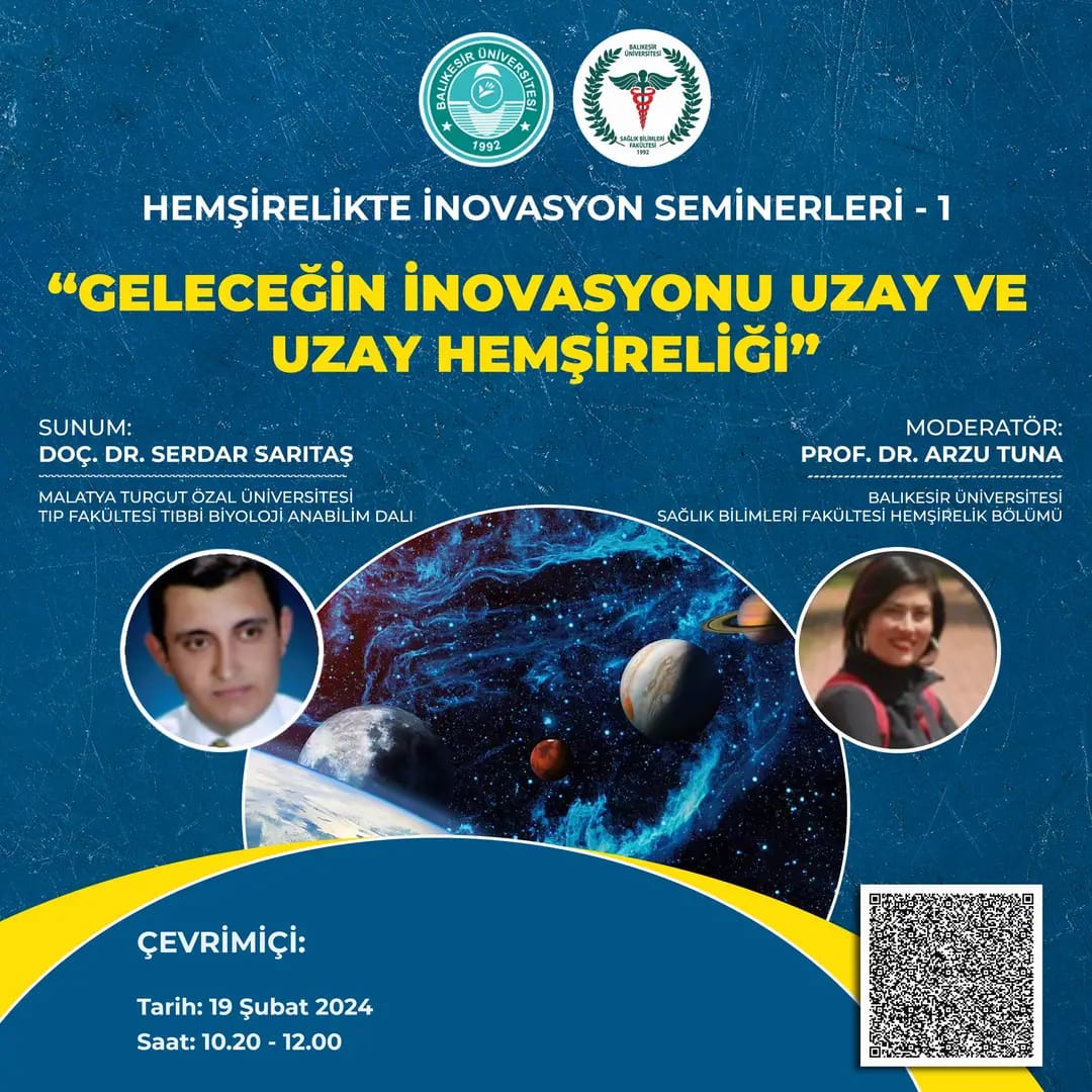 Geleceğin İnovasyonu Uzay ve Uzay Hemşireliği