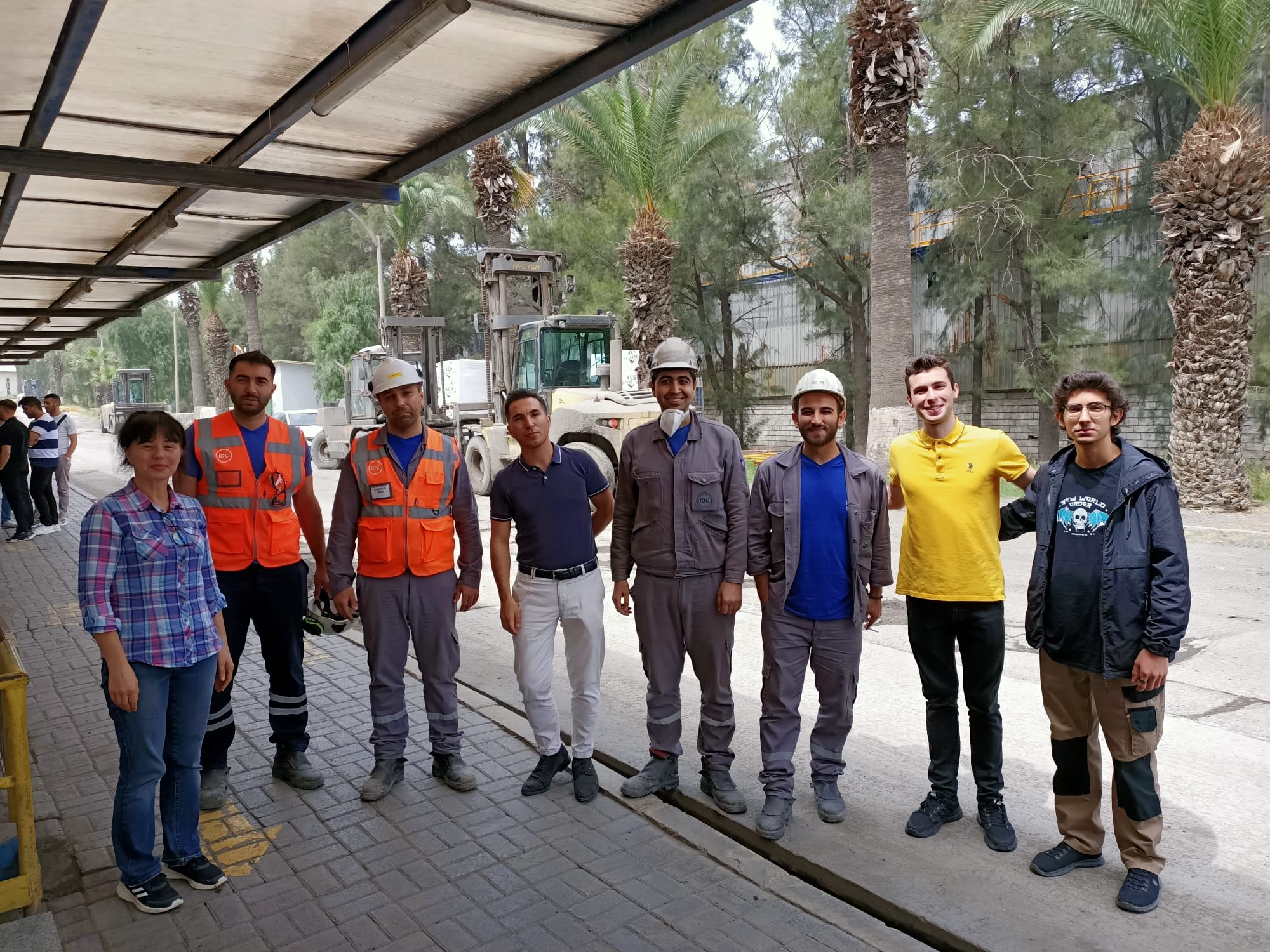 İZMİR DEMİR ÇELİK FABRİKASI'NA TEKNİK GEZİ 6