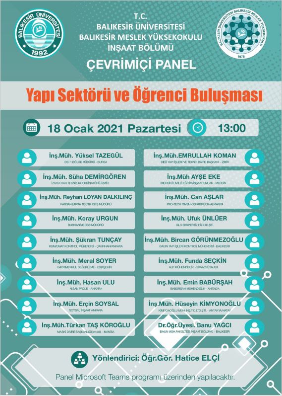 YAPI SEKTÖRÜ ÖĞRENCİ BULUŞMASI 7