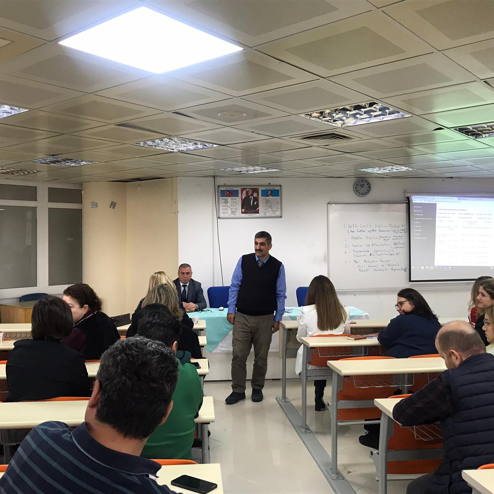 Balıkesir Meslek Yüksekokulu Akademik Kurul Toplantısı