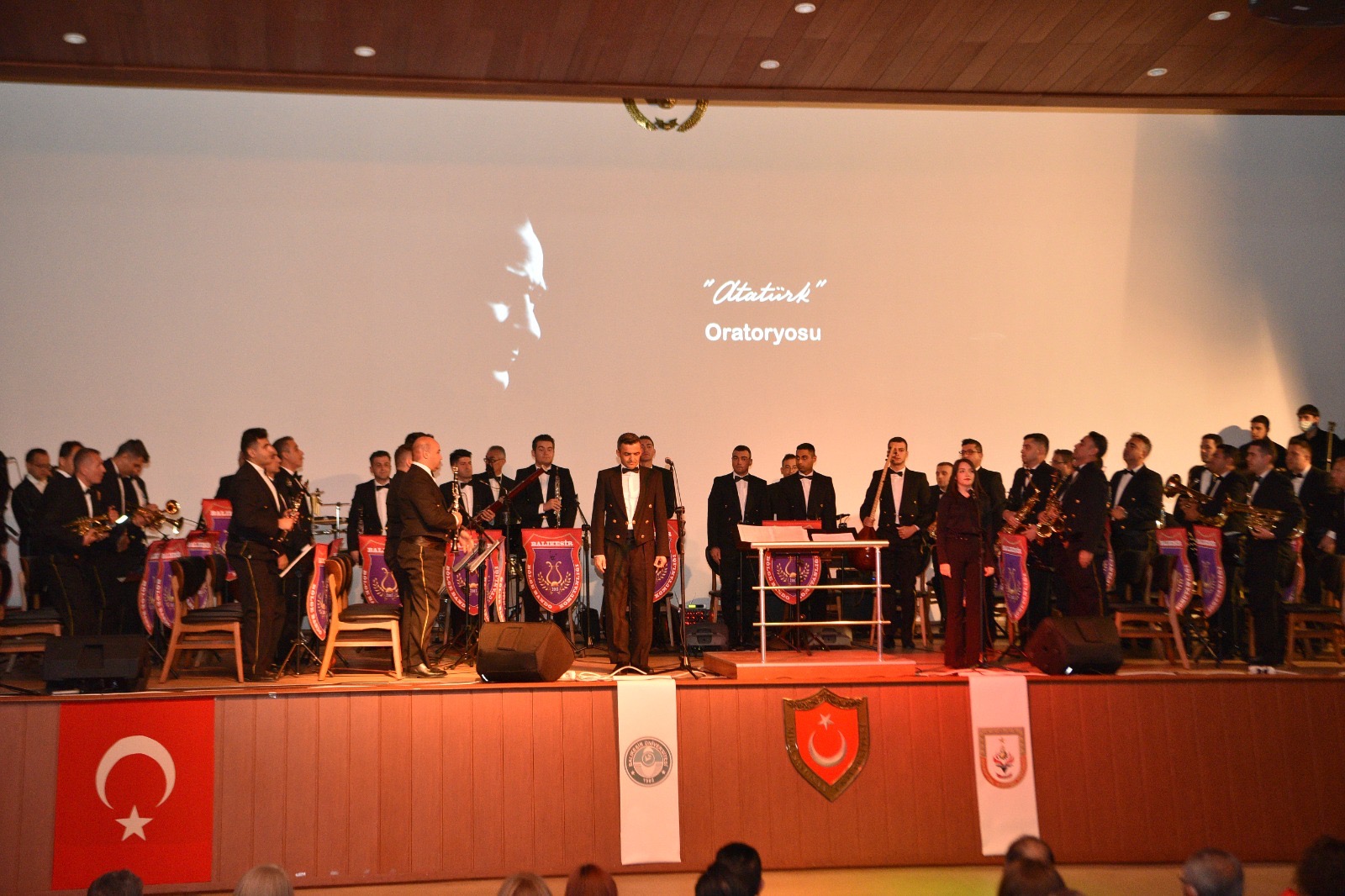 Anabilim Dalımız ile Bölge Bando Komutanlığı'ndan, 10 Kasım'da "Atatürk Oratoryosu" 1
