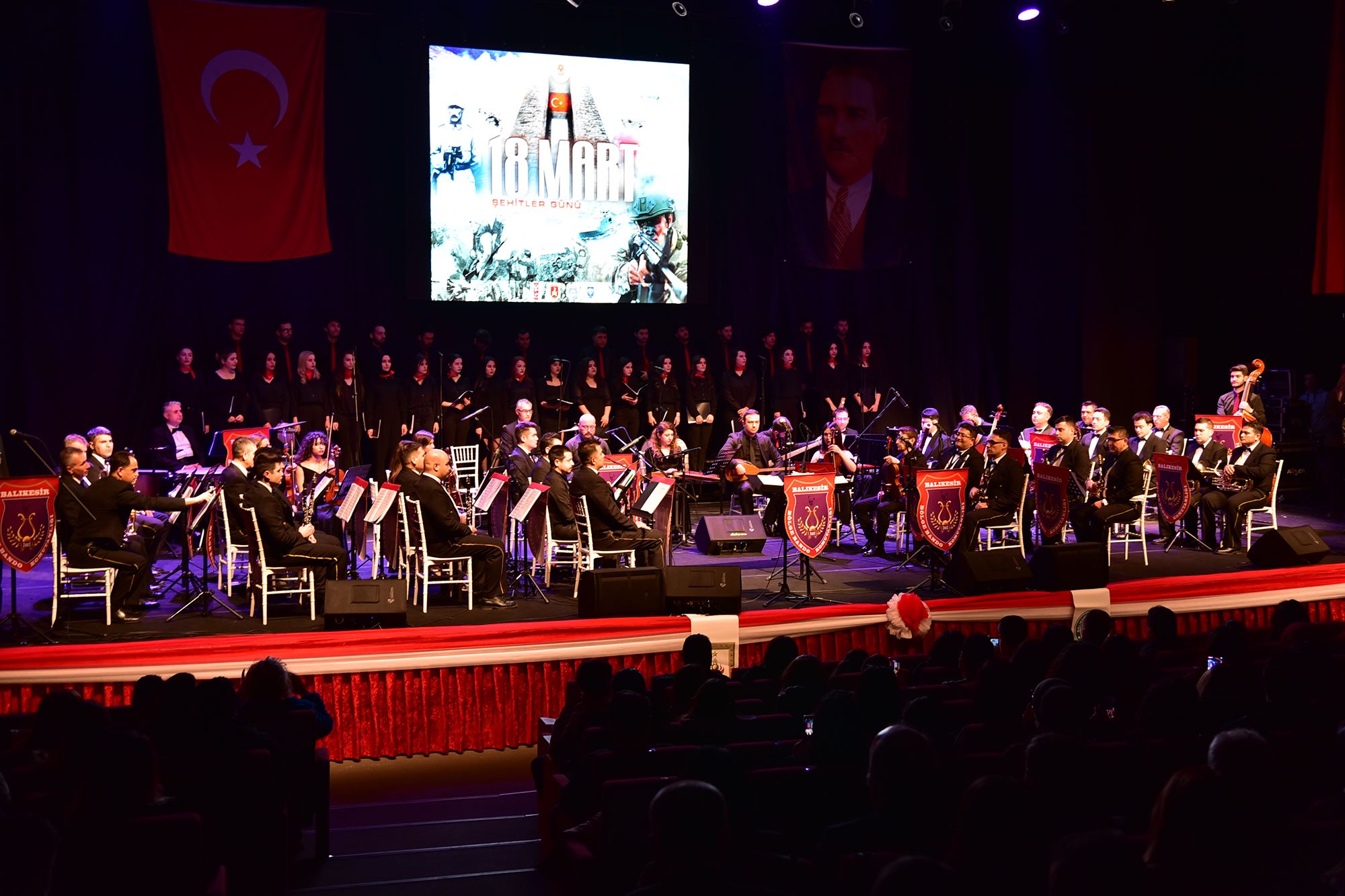 18 Mart Çanakkale Zaferinin Yıl Dönümünde Şehitler Oratoryosu Sahnelendi 3