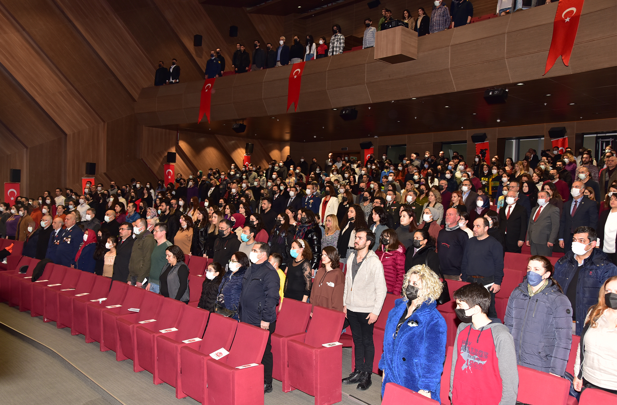 18 Mart Çanakkale Zaferinin Yıl Dönümünde Şehitler Oratoryosu Sahnelendi 2