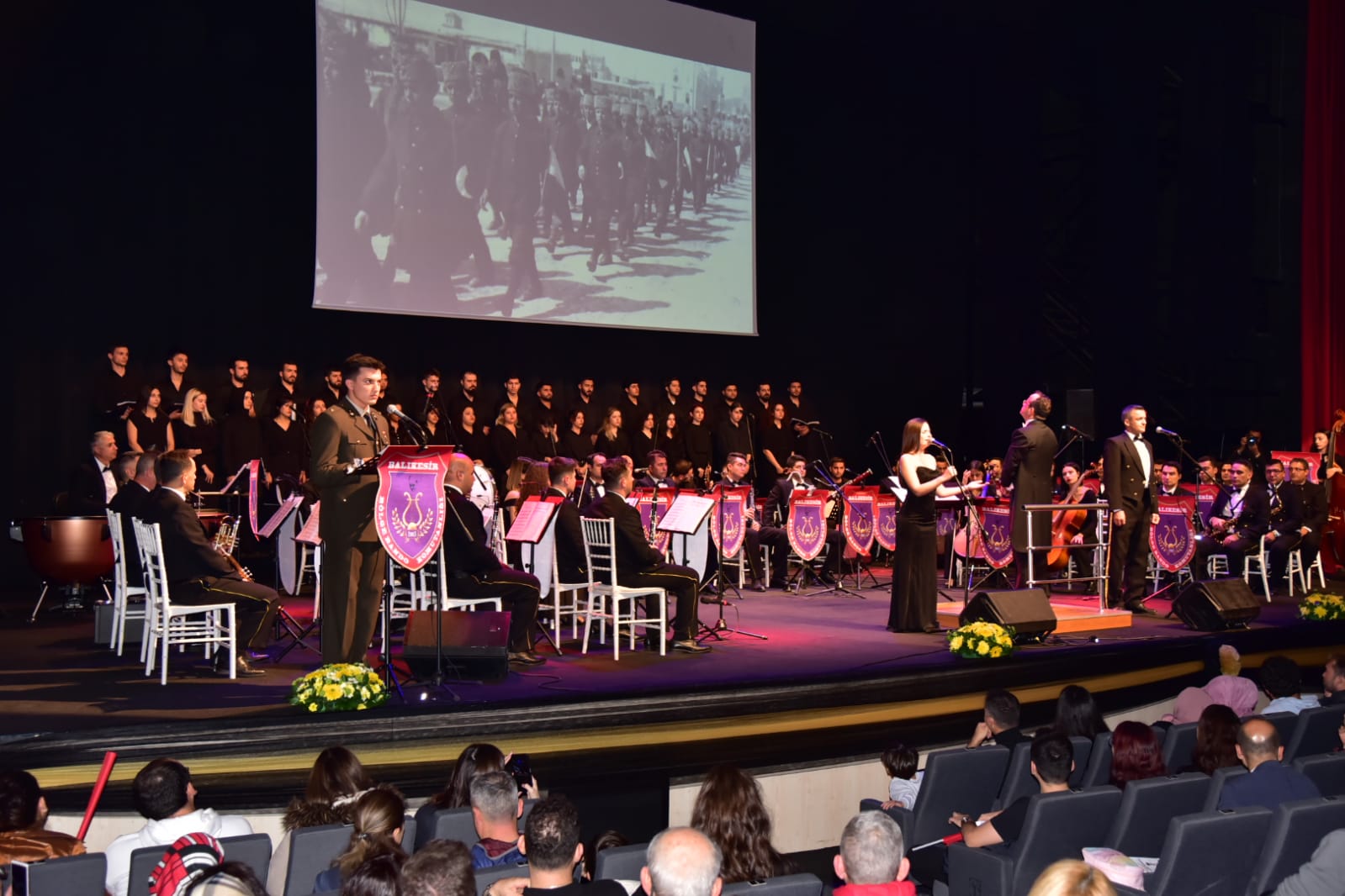 “Aramızdan Ayrılışının 84. Yılında Atatürk Oratoryosu” Sahnelendi 2
