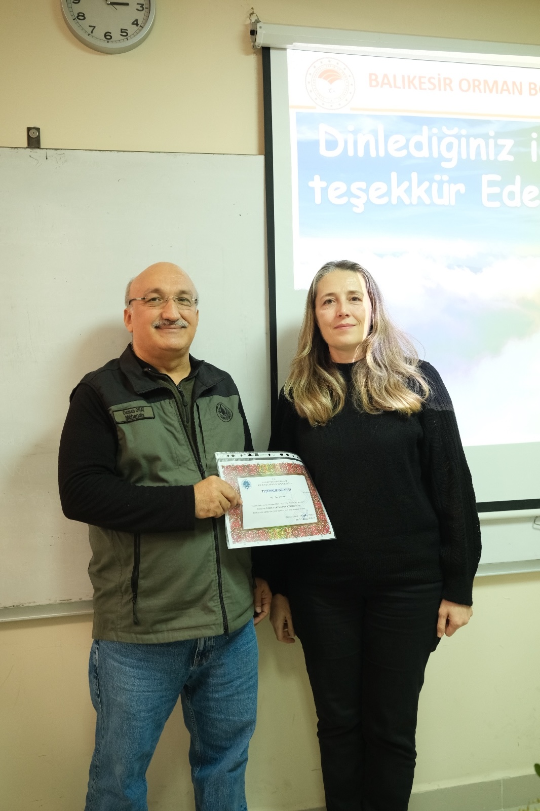 Bölümümüzde orman yangınlarıyla mücadele konferansı gerçekleştirilmiştir 2