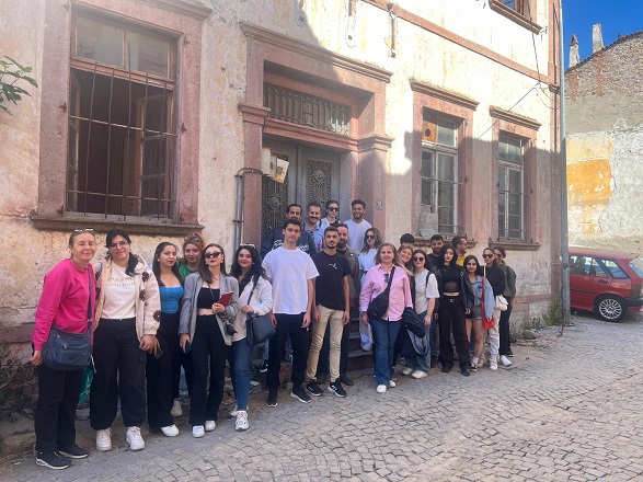 Mimari Restorasyon Programı Öğrencileriyle Rölöve Tespit Çalışması