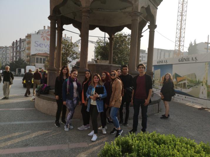 17.10.2019 Arş. Gör. Arzu BALIKOĞLU ile 1. Sınıf Öğrencilerine Yönelik Balıkesir Şehir Turu/Uygulama Eğitim Gezisi 
