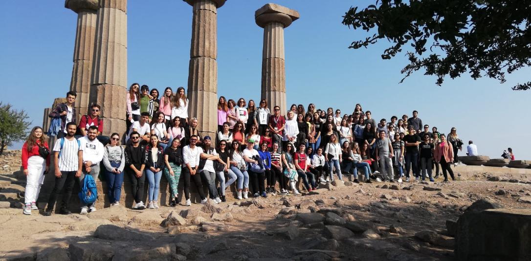 19.10.2019 Turist Rehberi Onur AKGÜL ile Assos ve Troya Antik Kentleri Uygulama Eğitim Gezisi