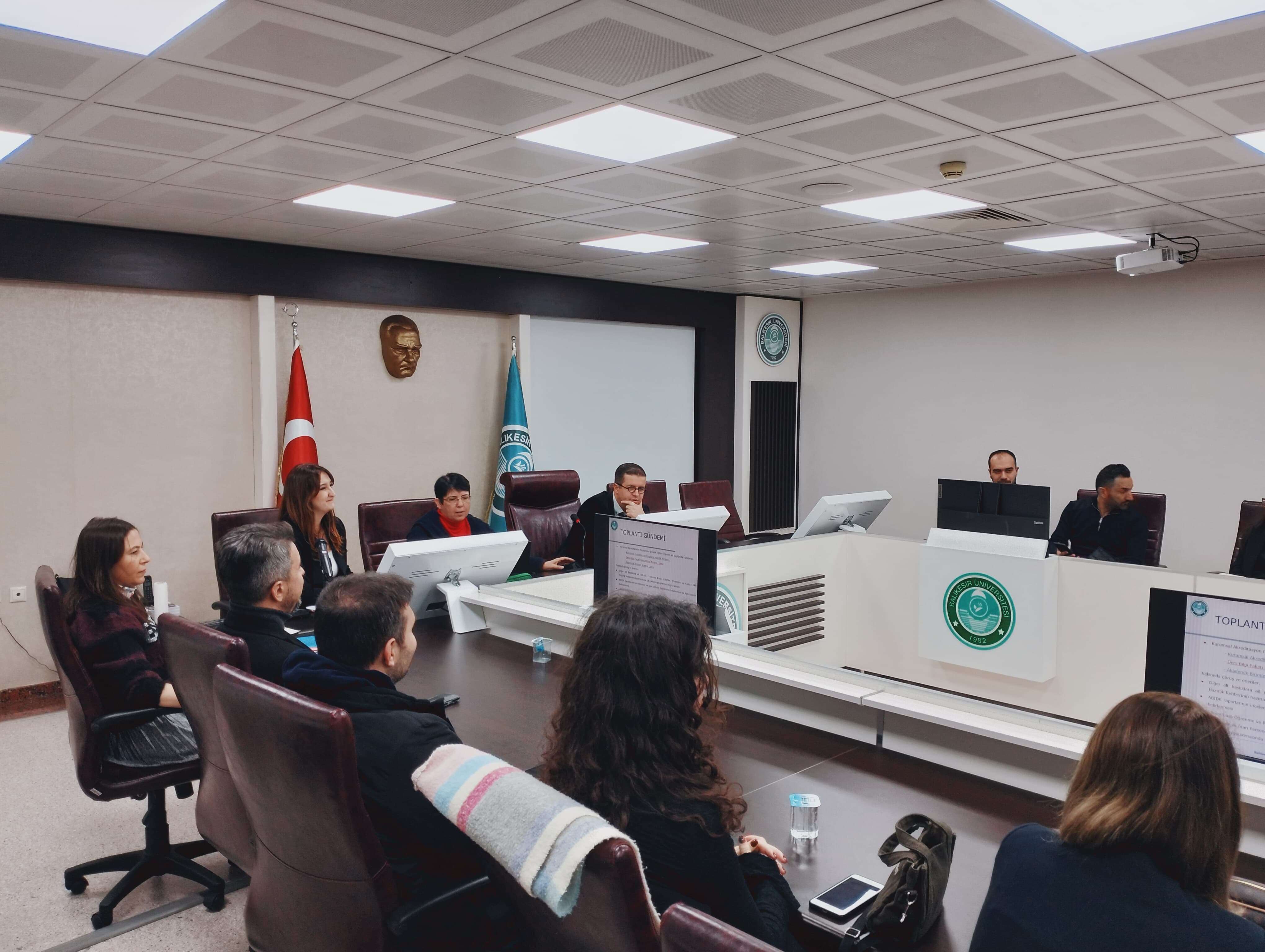 Balıkesir Üniversitesi Kalite Komisyonu Toplantısı Gerçekleştirildi 2