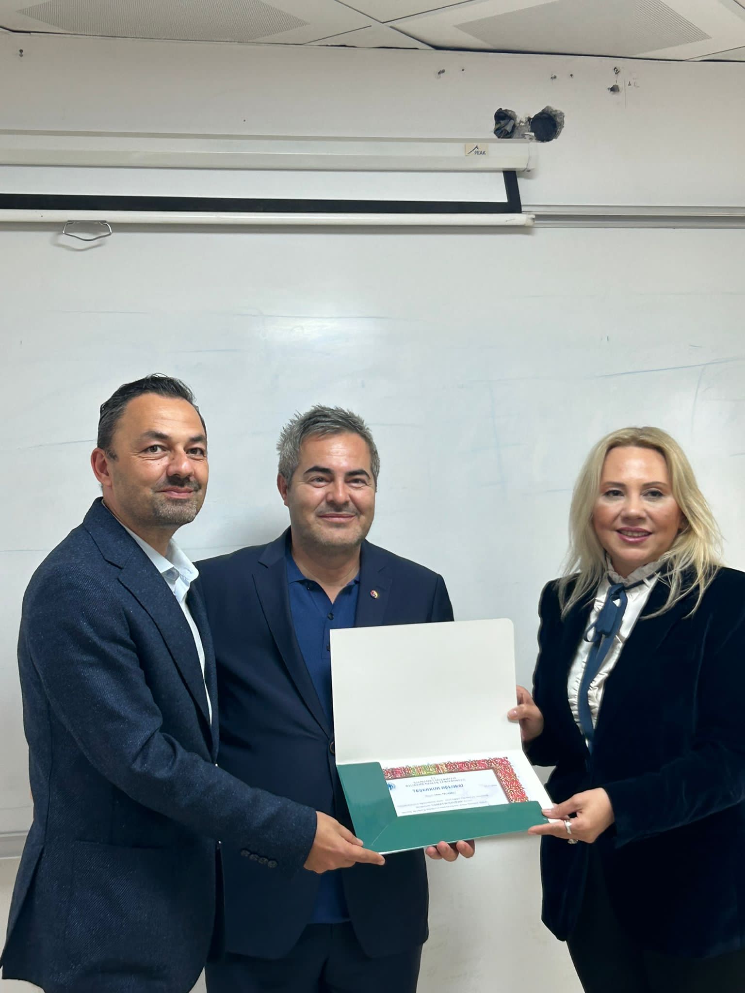 BÖLÜMÜMÜZ BALIKESİR TİCARET ODASI MECLİS BŞK. OKAN TELAŞELİ'Yİ KONUK ETTİ  1