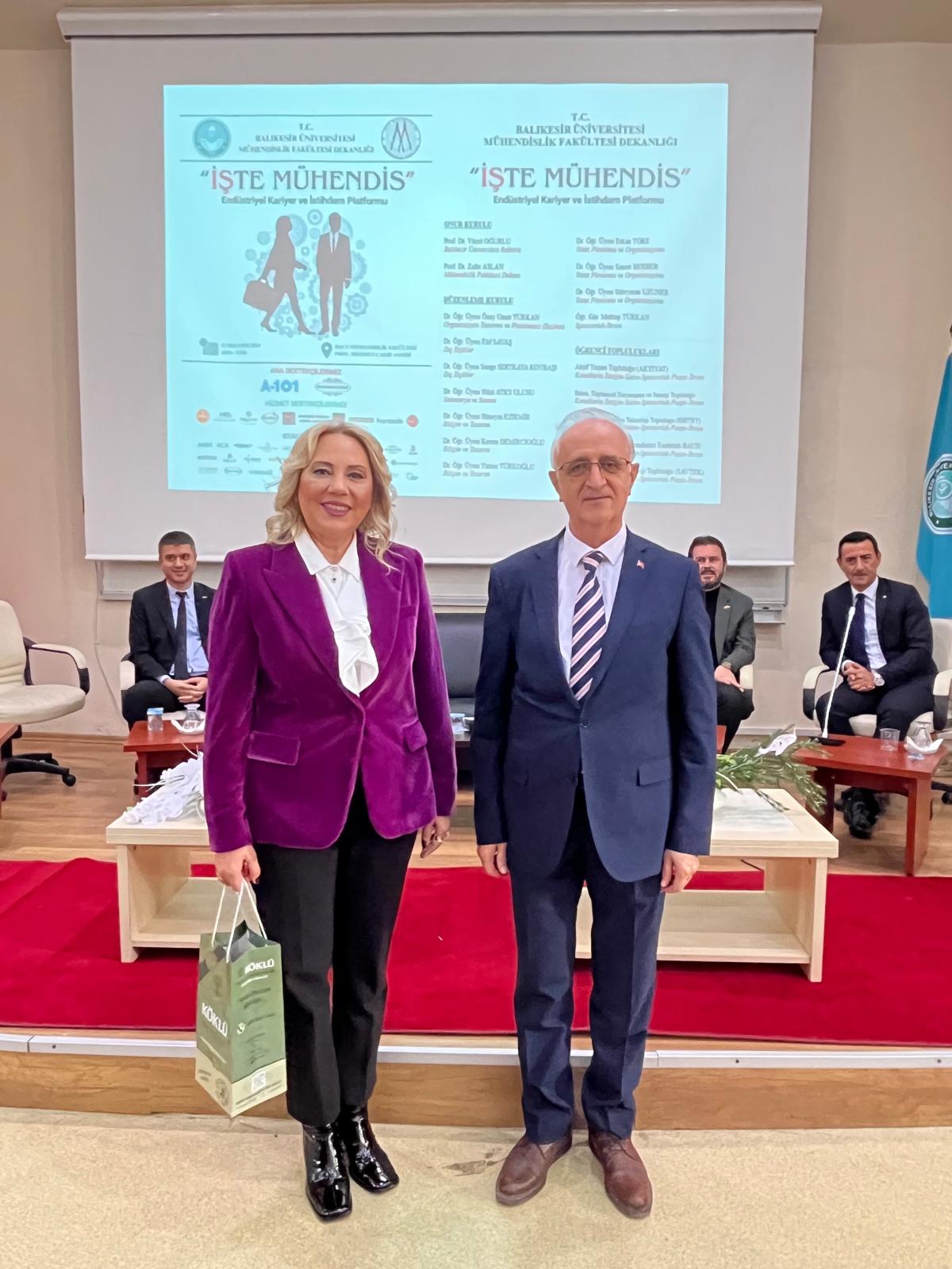 "İŞTE MÜHENDİS"  ENDÜSTRİYEL KARİYER VE İSTİHDAM ETKİNLİĞİNE KATILIM 3