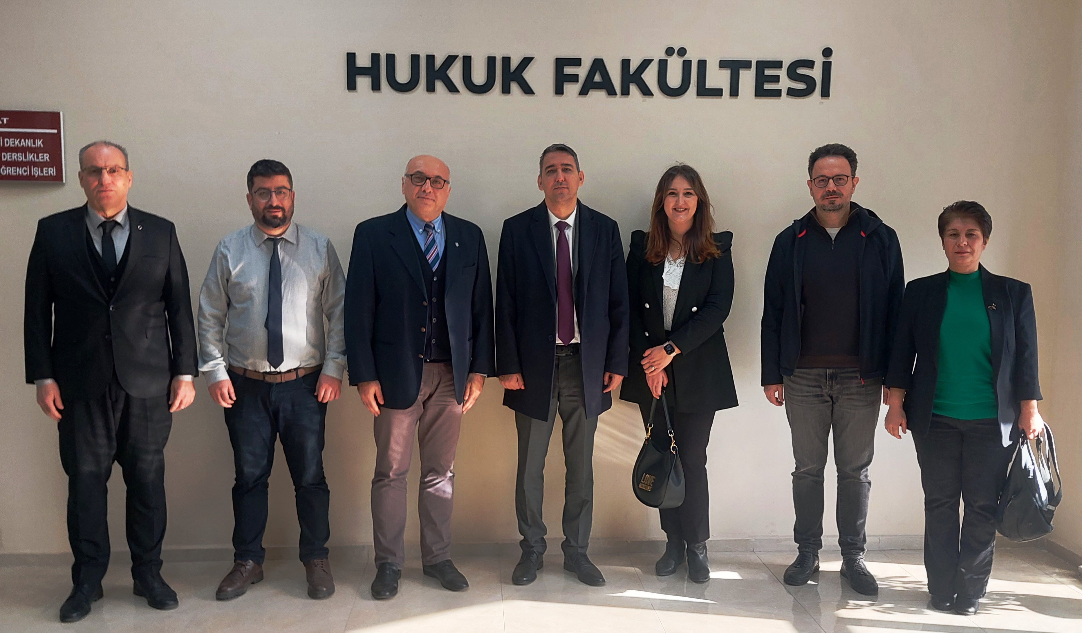 Fen - Edebiyat Fakültesinden Dekan V. Prof. Dr. Mustafa Yasan'a Hayırlı Olsun Ziyareti 1