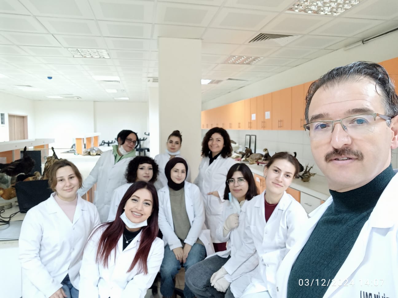 Veteriner Fakültesi Anatomi Laboratuvarında Uygulamalı Eğitim Etkinliği