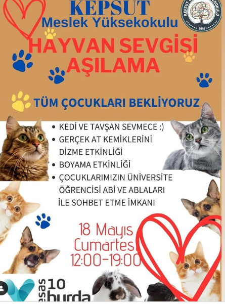 Hayvan Sevgisi Aşılama Etkinliği