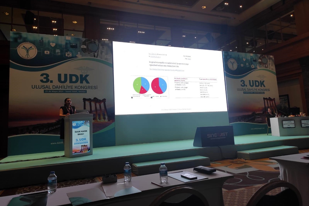 Fakültemiz İç Hastalıkları Anabilim Dalı Öğretim Üyeleri Doç. Dr Hacer Şen, Doç. Dr Ali Kırık, Dr Öğretim Üyesi Özge Kama Başcı Antalya’da düzenlenen 3. Ulusal Dahiliye Kongresi’nde konuşmacı olarak görev alarak Fakültemizi gururla temsil etti. 5
