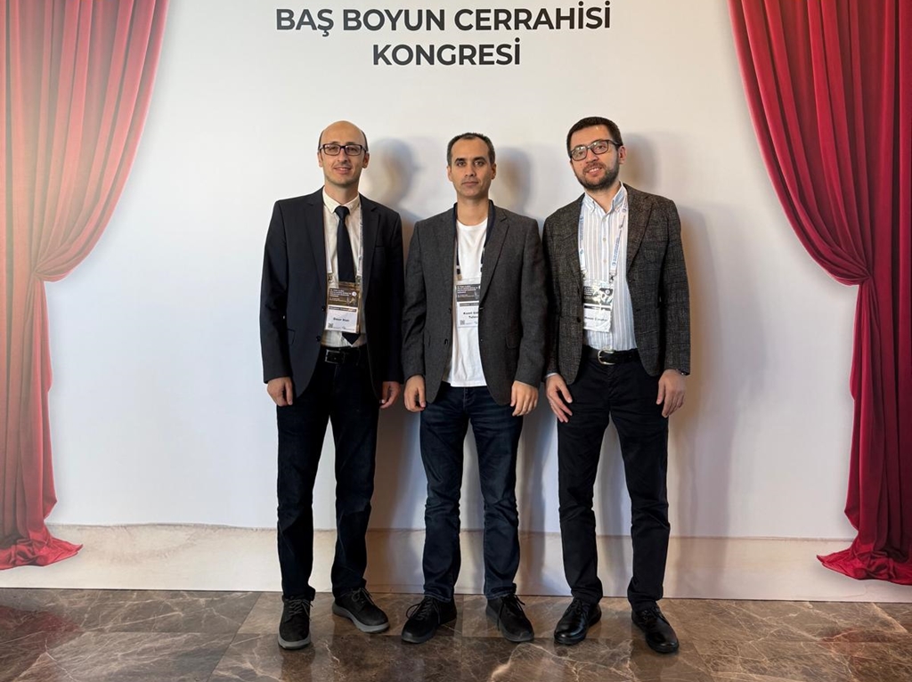 Fakültemiz Öğretim Üyeleri 45. Türk Ulusal Kulak Burun Boğaz ve Baş Boyun Cerrahisi Kongresinde Fakültemizi temsil ettiler.