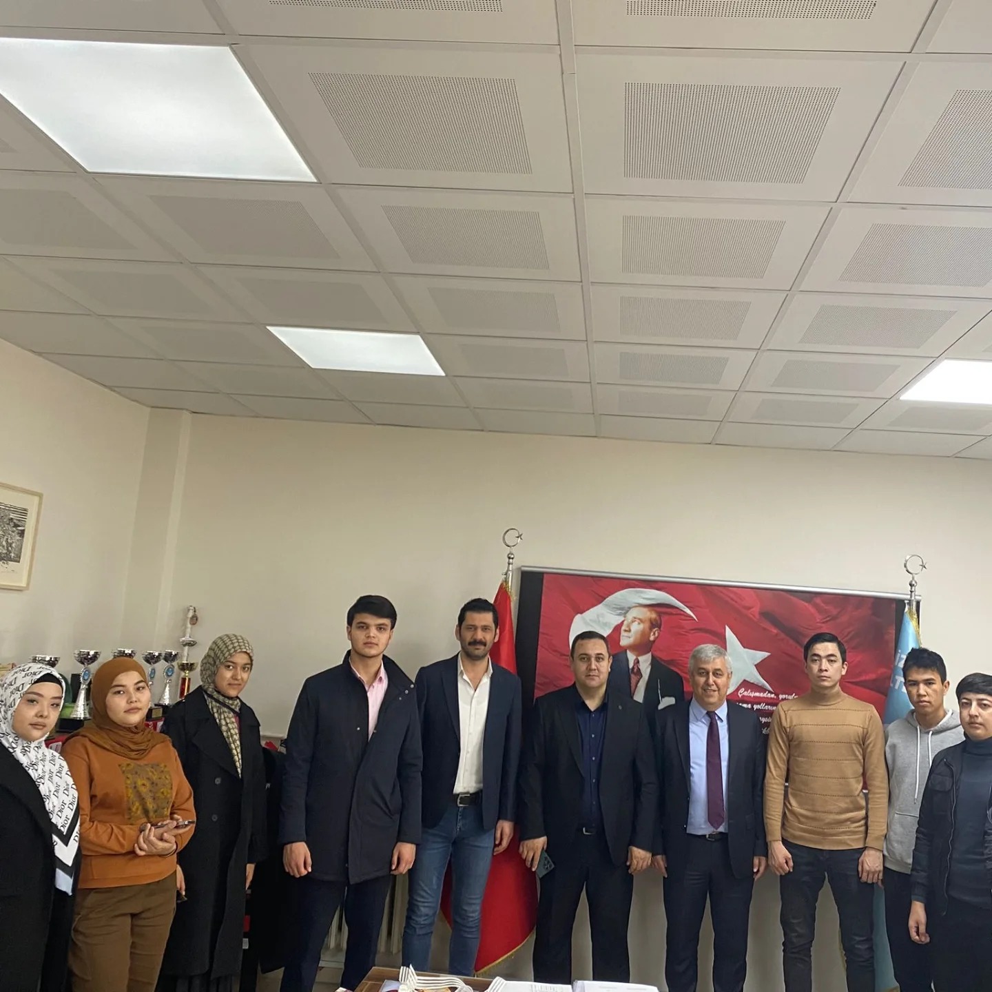 Özbekistan Alfraganus Üniversitesi Öğrencileri, Üniversitemizi ve Fakültemizi Ziyaret Ederek Eğitim Aldı 2