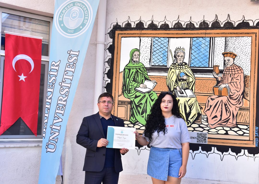 Balıkesir Üniversitesi Tıp Fakültesi Duvarları, Bilim ve Sanatın Buluşma Noktası Oldu 9