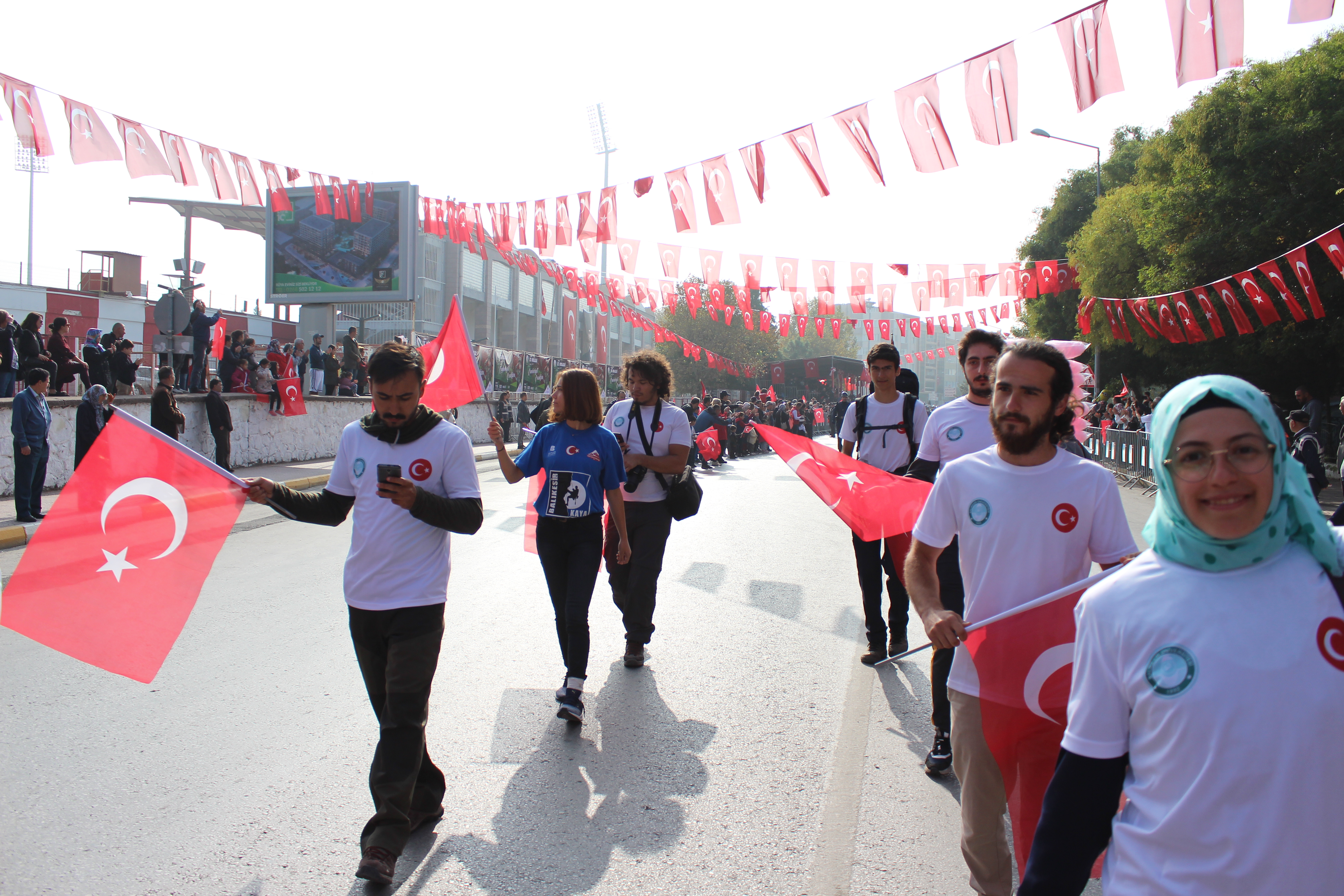BAÜDAKS Topluluğu 29 Ekim Yürüyüşü