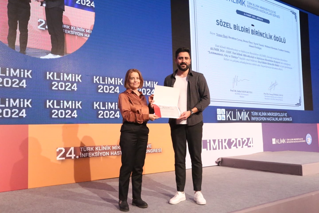 Fakültemiz Öğretim Üyesi Dr. Öğr. Üyesi Yener Özel, 24. Türk Klinik Mikrobiyoloji ve Enfeksiyon Hastalıkları Kongresine katılarak Fakültemizi gururla temsil etti. 3