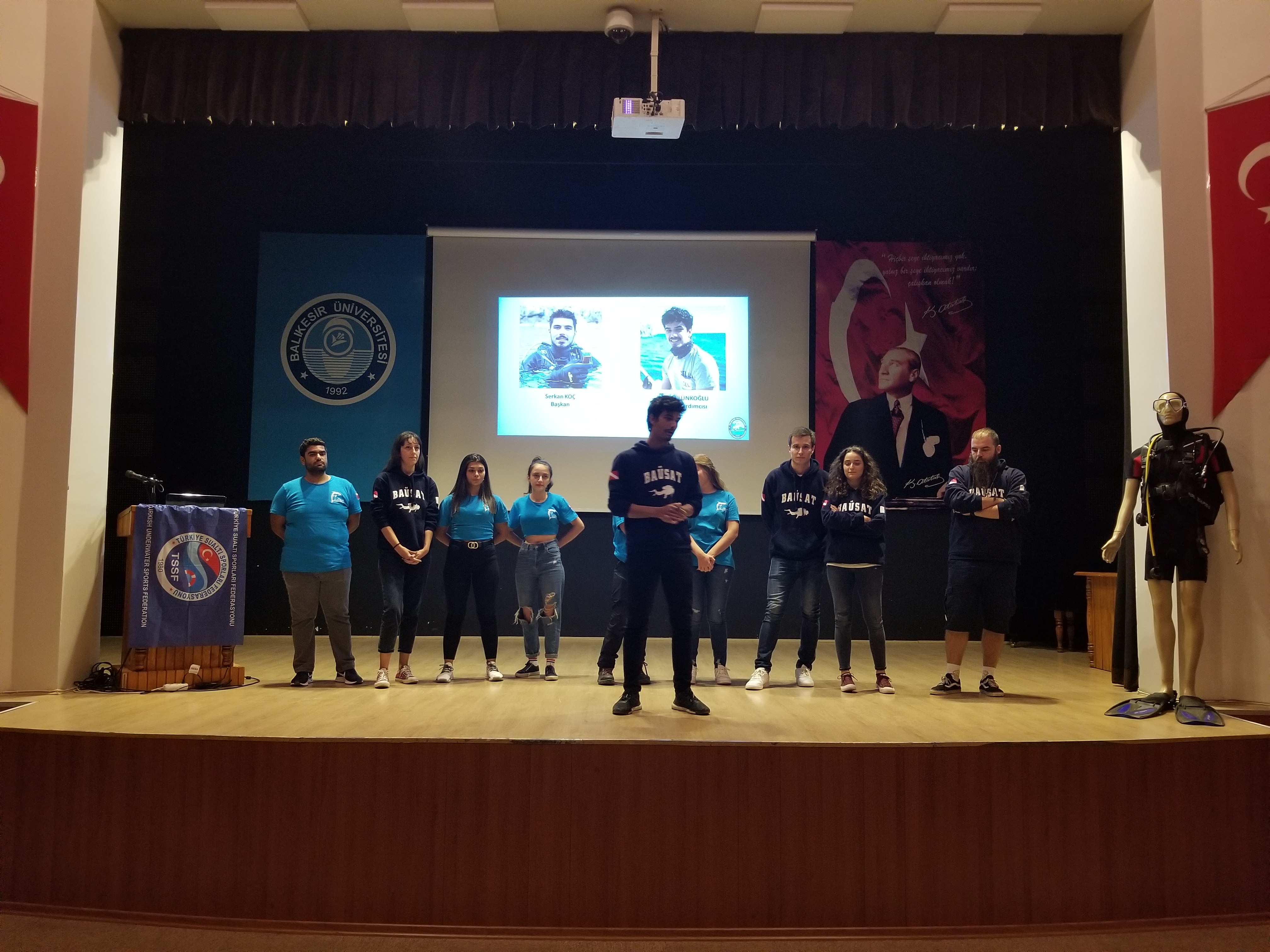 BAUN Sualtı Sporları Öğrenci Topluluğu İlk Toplantısını gerçekleştirdi 1