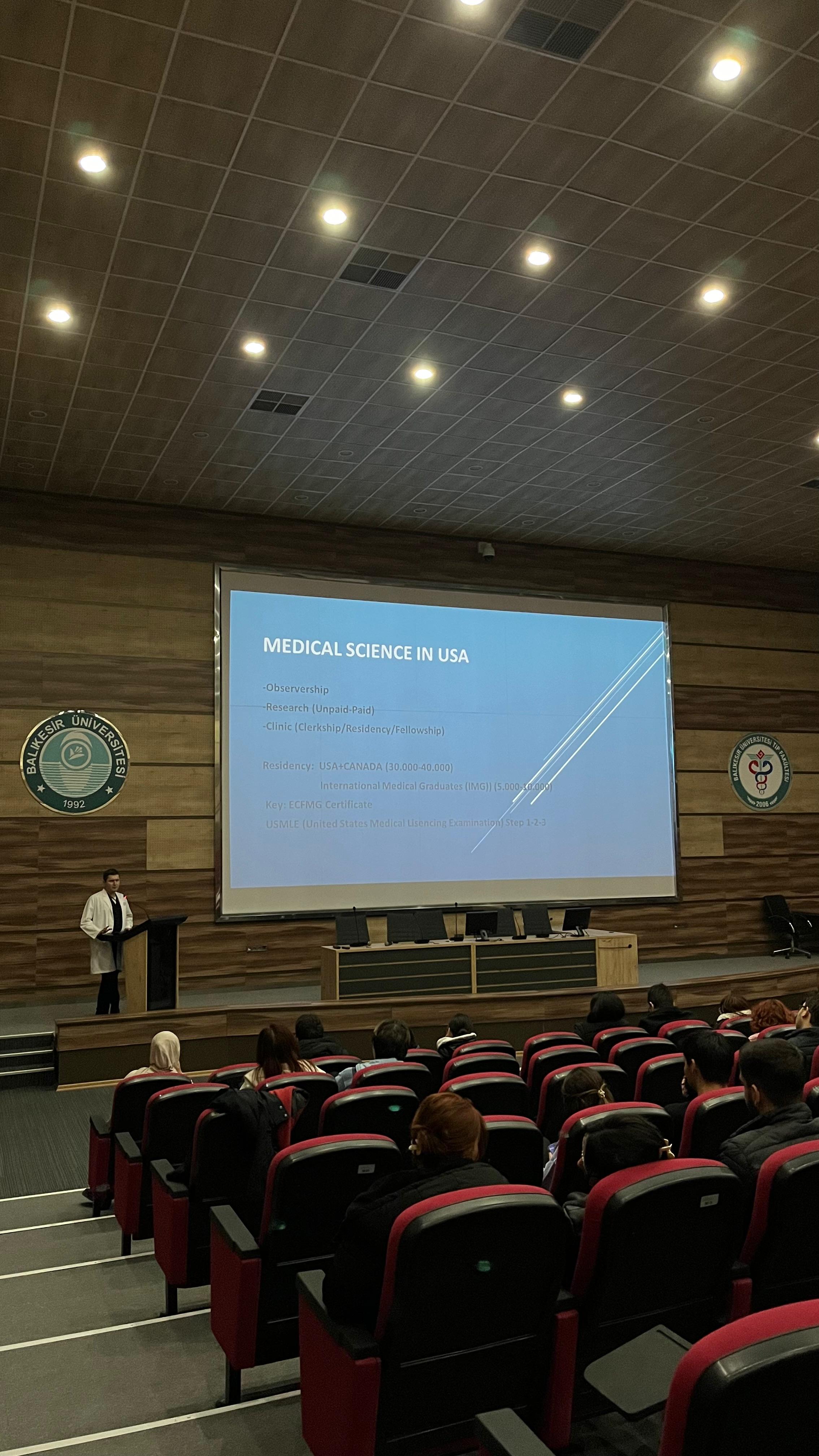 Kalp Damar Cerrahı Olmak isimli Konferans 1