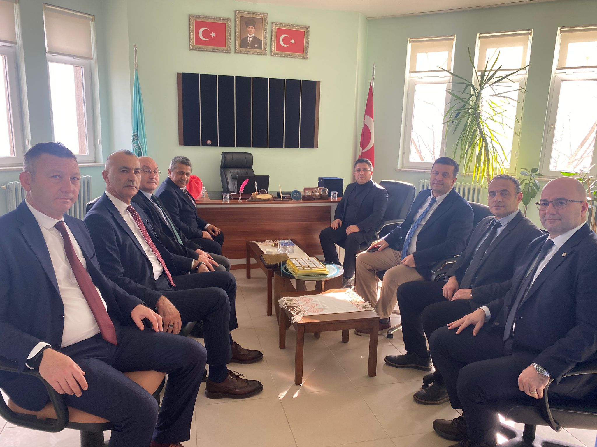 Rektör Prof. Dr. Yücel OĞURLU’ NUN Dursunbey Meslek Yüksekokulu Ziyareti