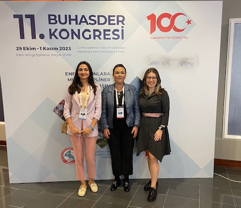 Fakültemiz Öğretim Üyesi Doç.Dr. Yeşim Çağlar ile Araş.Gör.Dr. Gülce Eylül Aldemir Enfeksiyonlara Multidisipliner Yaklaşım bilimsel programıyla 11. BUHASDER Kongresi’nde Fakültemizi temsil etti