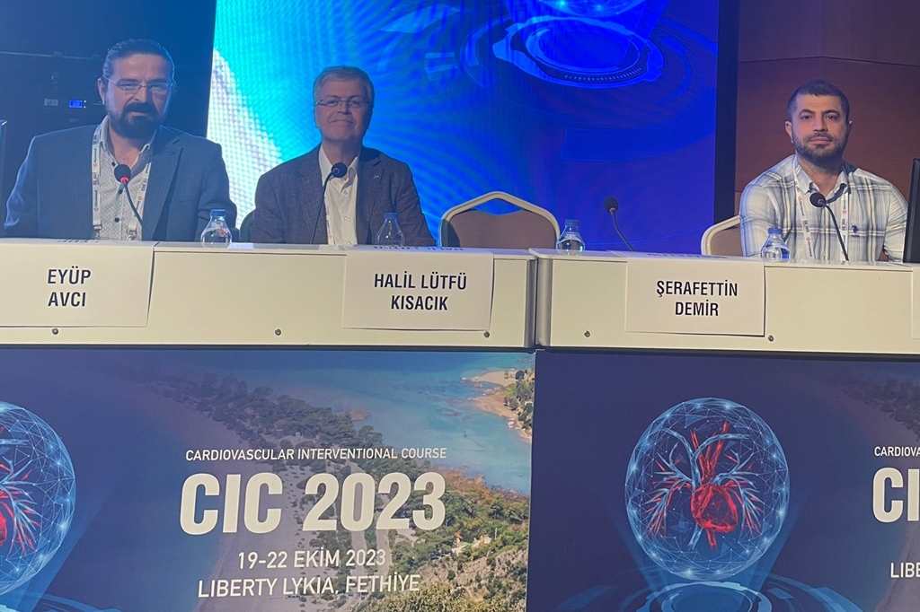 Kardiyoloji Anabilim Dalı Öğretim Üyeleri Uluslararası katılımlı “Cardiovascular Interventional Course” isimli kongrede Fakültemizi temsil etti 5