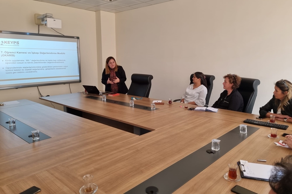Fakültemiz Akreditasyon Çalışmaları kapsamında Keyps Kurumsal Eğitim Yönetim Planlama Sistemi Toplantısı gerçekleştirildi 2