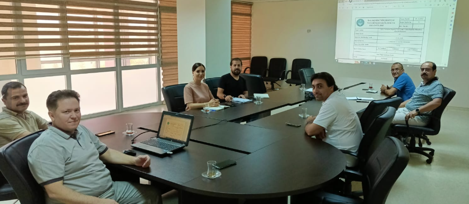 Veteriner Fakültesi İSG Birim Kurul Toplantısı