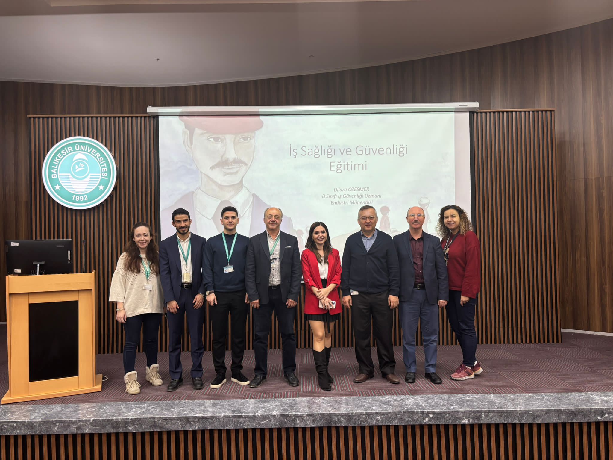 Balıkesir Üniversitesi Eğitim ve Araştırma Hastanesi Personeline Temel İSG Eğitimi