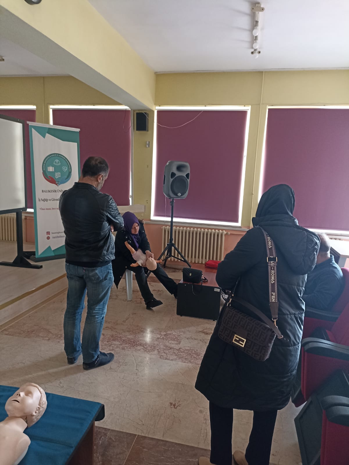 Üniversitemiz Bünyesindeki İlkyardım Ekiplerinin Eğitimi (Körfez Bölgesi) 2