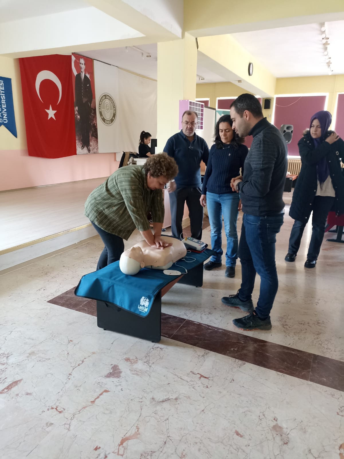 Üniversitemiz Bünyesindeki İlkyardım Ekiplerinin Eğitimi (Körfez Bölgesi) 3