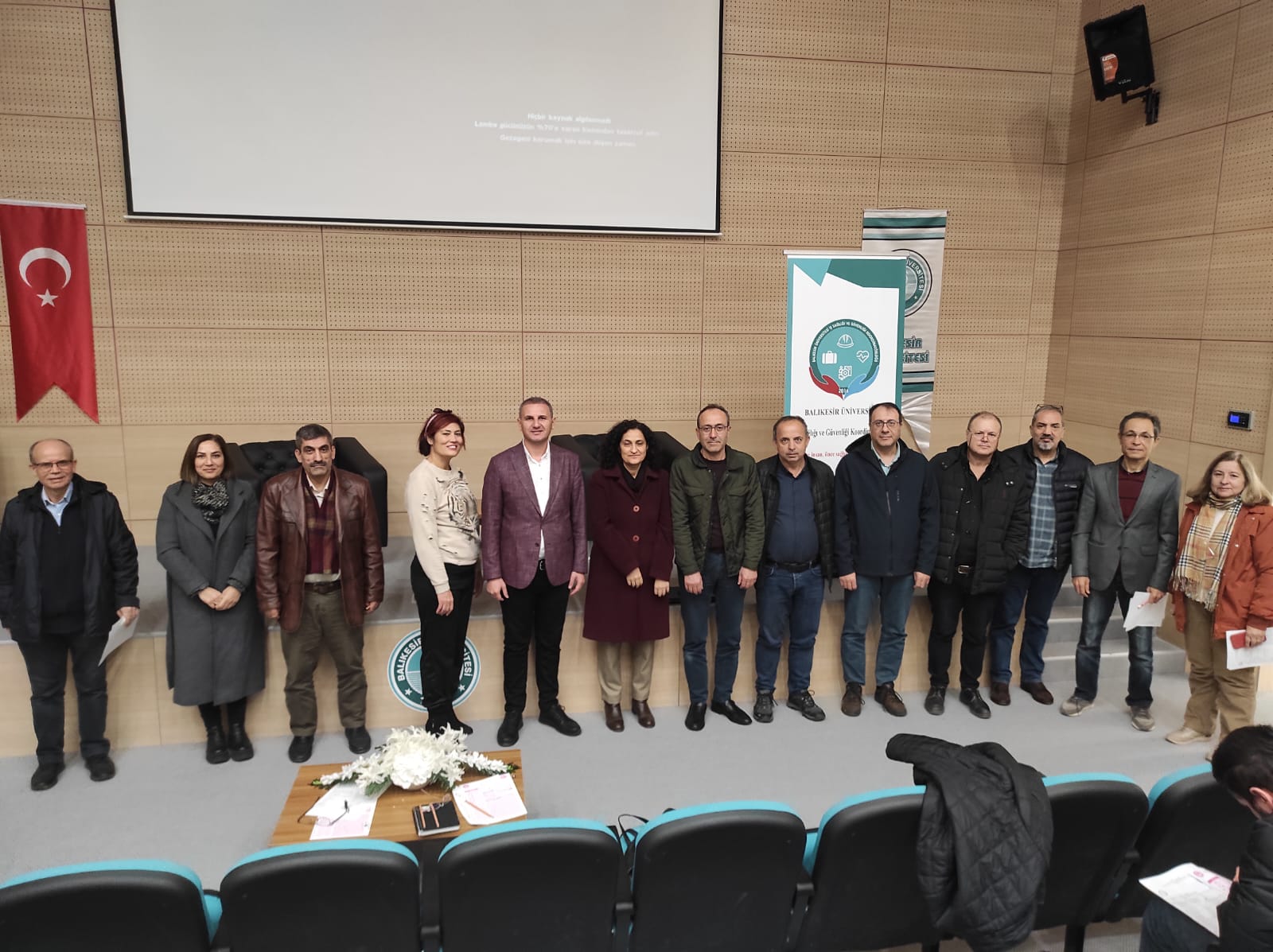 27-28 Kasım 06-07-08 Aralık 2023 Akademik Personele Yönelik Temel İş Sağlığı ve Güvenliği Eğitimi