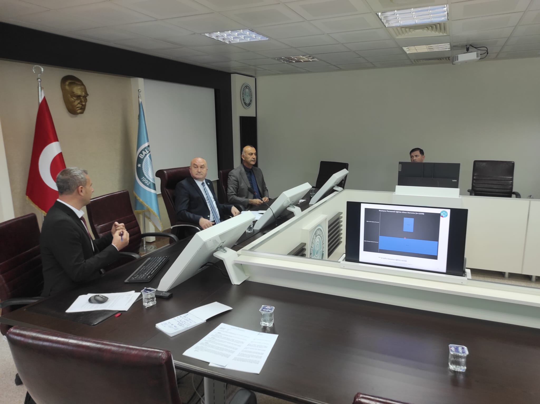 Üniversitemiz İş Sağlığı ve Güvenliği Kurulu 2023/2 Toplantısı 4