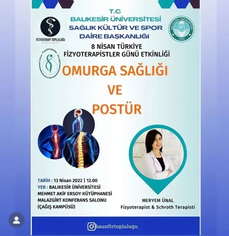  Omurga Sağlığı ve Postür Konferansı  1