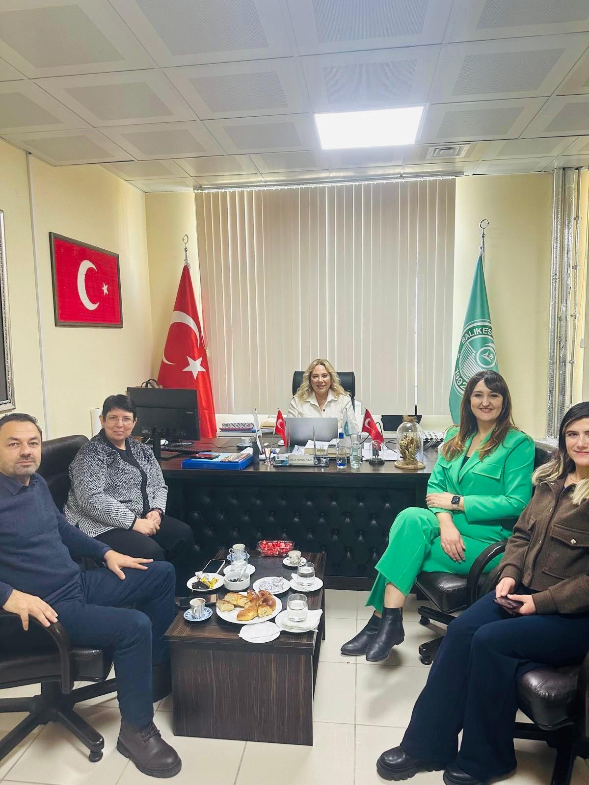 Balıkesir Üniversitesi Akreditasyon Komisyonu Tarafından Yüksekokulumuza Ziyaret Gerçekleştirildi. 2